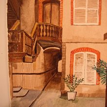 Watercolor and acrylics. Un progetto di Pittura ad acquerello di Trex winter - 12.11.2009