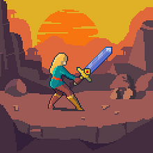 Meu projeto do curso: Introdução ao desenho de personagens em pixel art . Pixel Art de Orlando Silva de Oliveira - 02.18.2021