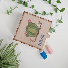 Mi Proyecto del curso: Bordado sobre madera. Projekt z dziedziny Craft,  Sztuki piękne i  Haft użytkownika Laura Zurita - 26.08.2021
