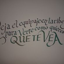 Mi Proyecto del curso: Introducción a la caligrafía fundacional. Calligraph project by Paul Rios - 02.18.2021