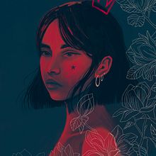 Retratos. Digital Illustration project by Valeria Araya - 02.18.2021