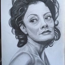Mi Proyecto del curso: Retrato realista Susan Sarandon. Un projet de Dessin de portrait de Cristina Hernández - 19.02.2021