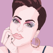 Portraits - Digital Sketching - Color (2). Creativit, Drawing, Artistic Drawing, Portrait Drawing, Digital Drawing, Sketching, Traditional illustration, Digital Illustration, Digital Painting, and Sketchbook project by Alessandra Bonholi Barbosa - 08.14.2020