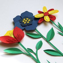 Combate por la concordia. Traditional illustration, and Paper Craft project by Beatriz Costo - 02.18.2021