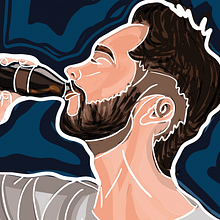 Portraits - Digital Sketching - Color (4). Creativit, Drawing, Artistic Drawing, Portrait Drawing, Sketching, Traditional illustration, Digital Illustration, Digital Painting, and Sketchbook project by Alessandra Bonholi Barbosa - 08.14.2020
