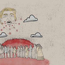 The Great Illness. Digital Illustration project by Brit Reed - 10.12.2020