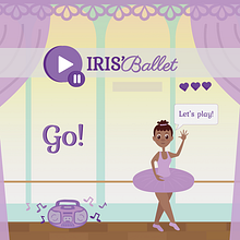 Iris' Ballet - Art Direction - MiniGame. Br, ing, Identit, Creative Consulting, Creativit, Creating with Kids, Drawing, Digital Drawing, Set Design, Game Design, Game Design, Design Management, Traditional illustration, and Web Design project by Alessandra Bonholi Barbosa - 11.30.2020