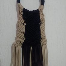 Mi Proyecto del curso: Diseño y elaboración de bolsos en macramé. Macramé project by ALBA TERAN PATARROYO - 03.10.2021