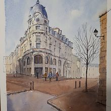 Immeuble Burton, Vannes. Un proyecto de Dibujo artístico de hhameau - 18.02.2021