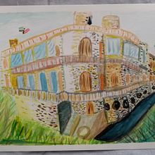 Mi Proyecto del curso: Representación arquitectónica en acuarela. Un proyecto de Ilustración tradicional de Luis Rodrigo Nolasco Sorchini - 19.02.2021