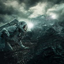 El arribo. Een project van Fotografische compositie,  Creativiteit y Fotomontage van Sergio Instanto - 19.02.2021