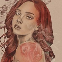 My project in Illustrated Portraits with Procreate course Ein Projekt aus dem Bereich Digitale Illustration von Willow - 19.02.2021
