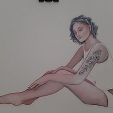 Mi Proyecto del curso: Ilustración con pastel y lápices de colores. Pencil Drawing project by Larisa Aida Dragut - 02.19.2021