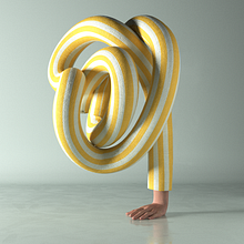 My project in Abstract 3D Art course. 3D, 3D Character Design, and 3D Modeling project by Marco P. - 02.19.2021