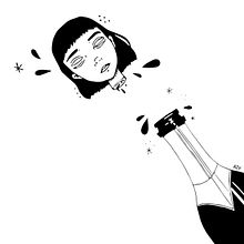 Head popped.. Un proyecto de Ilustración vectorial de Andrea Zambrano Veloso - 19.02.2021