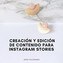 Creación y edición de contenido para Instagram Stories. Communication, and Social Media Design project by Aroa Palomares Reyes - 02.20.2021