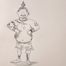 Mon projet du cours : L’art du sketching : transformez vos esquisses en œuvres d’art Ein Projekt aus dem Bereich Traditionelle Illustration von Anne-Marie FOURNIER - 24.02.2021