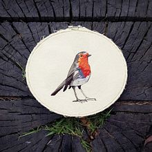 Mi Proyecto del curso: Pintar con hilo: técnicas de ilustración textil. Un projet de Broderie de María Ortiz - 21.02.2021