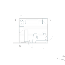 EL CABANON Proyecto Introducción al dibujo arquitectónico en AutoCAD. Een project van Architectuur van del_mar_1802 - 22.02.2021