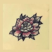 Tatuaje de rosa en piel sintética. Tattoo Design project by Yonathan Chepilla Orquera - 02.21.2021