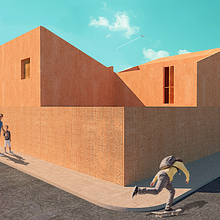 La Palma Proyecto . Un progetto di Architettura digitale, Architettura d'interni, Collage, Architettura, Graphic design, Interior design, Paesaggismo e Illustrazione architettonica di Mike Lovrics - 24.07.2021