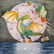 Mi Proyecto del curso: Técnicas de acuarela para ilustraciones de ensueño. Creativit, Drawing, Traditional illustration, Children's Illustration, and Watercolor Painting project by Ana Karina Moreno - 02.21.2021