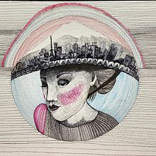 My project in Surrealistic Fineliner Illustration course. Portrait Drawing project by Donna Garner - 02.21.2021