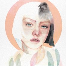 My project in Illustrated Portrait in Watercolor course. Projekt z dziedziny Malowanie akwarelą użytkownika hrgicmartina - 21.02.2021