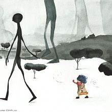Another point of view of the story (Daddy long legs). Un proyecto de Ilustración tradicional de Nourhan Aljoundy - 21.02.2021