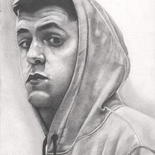Agustín Cruz, conocido artísticamente como Acru, es un rapero y freestyler argentino.. Drawing, Pencil Drawing, Portrait Drawing, and Realistic Drawing project by Brandon Nuñez Ceciliano - 02.22.2021