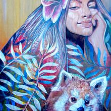 Sarita. Artistic Drawing project by Liliana Quintero - 02.22.2021