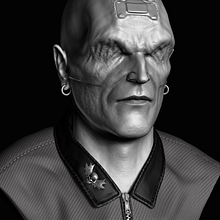 Metal Head. 3D, and Sculpture project by Nicolas PP - 02.22.2021
