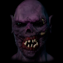 Zombie. 3D, and Sculpture project by Nicolas PP - 02.22.2021