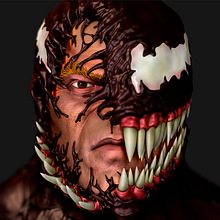 Venom. 3D, and Sculpture project by Nicolas PP - 02.22.2021