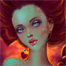 Love is the best drug . Digital Drawing, Digital Painting, and Portrait Drawing project by Laura Leiva - 02.22.2021