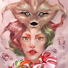 My project in Digital Fantasy Portraits with Photoshop course. Un progetto di Character design e Illustrazione tradizionale di Wanda D'Onofrio - 22.02.2021