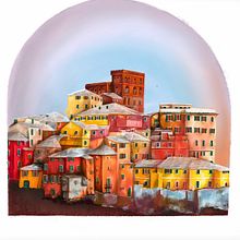 Urbansketch, Italy  . % Esra Kalay Dönmez tarafından hazırlanan Mimari İllüstras, on, Dijital Mimarlık, Dijital İllüstras, Ve on projesi - 02.22.2021