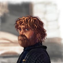 Game of Thrones, Tyrion Lannister. Un proyecto de Diseño de personajes, Dibujo digital, Ilustración digital e Ilustración editorial de Esra Kalay Dönmez - 22.02.2021