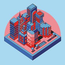 Mi Proyecto del curso: Ilustración vectorial isométrica desde cero . % Josep Espriu Hernández tarafından hazırlanan Çizim, Geleneksel illüstras, on, Dijital İllüstras, Ve on projesi - 02.22.2021