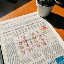 Infografía UDC. Un progetto di Illustrazione tradizionale e Infografica di Adriel Salgado Alvarez - 20.09.2019