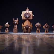 Ensaio 2016.. Sculpture, Design, and Woodworking project by Popoke Brasil - 02.23.2021