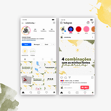 Meu projeto do curso: Estratégias no Instagram para desenvolvimento de marca. Design project by Sthefany Souza - 02.23.2021