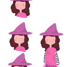 Witch and apprentice . Un proyecto de Dibujo digital de Dev - 23.02.2021