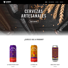 Lavikinga tienda online. Web Design project by Gastón Lachaga Boggio - 02.23.2021