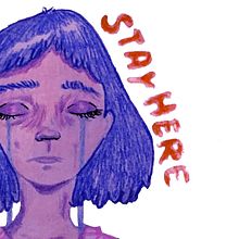 s t a y h e r e. . Un proyecto de Dibujo, Dibujo artístico, Diseño de personajes, Ilustración tradicional e Ilustración digital de Andrea Zambrano Veloso - 23.02.2021