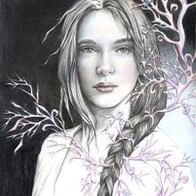 Mi Proyecto del curso: Retrato creativo en claroscuro con lápiz. Un proyecto de Dibujo e Ilustración tradicional de Isabel Feliu Ferrer - 23.02.2021