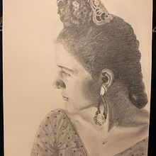 Mi Proyecto del curso: Ana. Portrait Drawing project by Angel Vicente - 02.24.2021