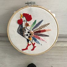 Mi Proyecto del curso: Técnicas de bordado: ilustrando con hilo y aguja. Un proyecto de Bordado de Alejandra Martins Salgado - 24.02.2021