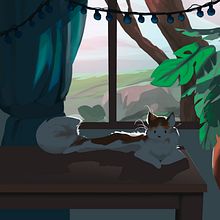 Mi Proyecto del curso: Principios de iluminación para pintura digital. Un progetto di Illustrazione digitale e Illustrazione infantile di Nolwe Azul Tamis - 24.02.2021