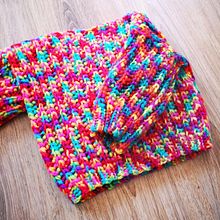 Mi Proyecto del curso: Crochet: crea prendas con una sola aguja. Crochet project by Auxi Estelles - 03.16.2021